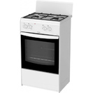 Плита газ. Дарина S KM 521 300 W газоэлектр. (белая)