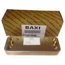 Теплообменник ГВС на 10 пластин Baxi (711612600) аналог